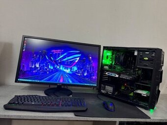 HERNÍ PC SESTAVA I5 6600K/16GB RAM/RTX 2070/SSD/HDD