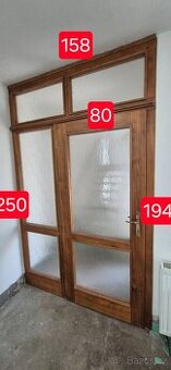 Dveře dřevěné - 1