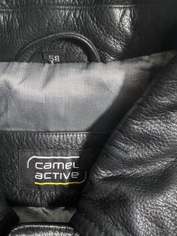 Camel kožená bunda