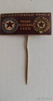 Odznak Sparta Praha PMEZ 1966