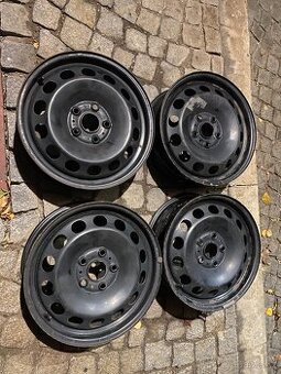 Plechové disky 6Jx16 5x112 octavia 3