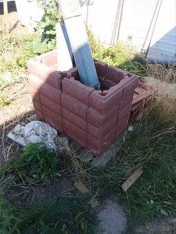 Okrasný komínový cihly