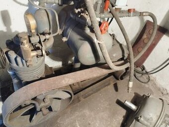 Kompresor + láhev a příslušenství