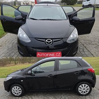HEZKÁ MAZDA 2 1,3 16v 2012 KLIMA, 115tis.km, FACELIFT 5.DV.