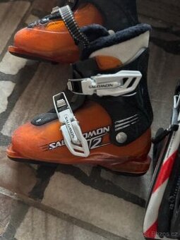 Dětské lyžáky Salomon 18