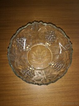 Skleněná mísa - ozdobná - 2