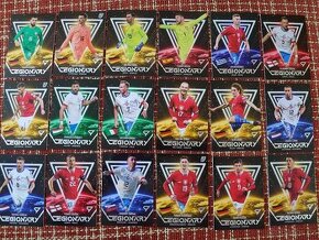 Komplet insertní set Regiony 18 karet Hrdí Lvi 24 Sportzoo