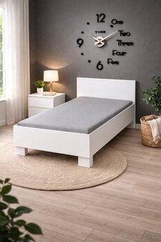 Postel jednolůžko s roštem NOVÉ