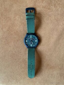 Hodinky Tissot Chrono XL,zelené,pěkný stav,Praha