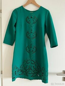 Tyrkysové šaty, velikost 36