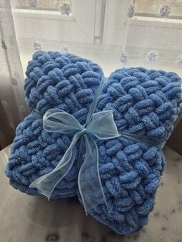 Pletená dětská deka 80×80