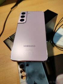 Samsung S22 128GB fialová/záruka 15.4.2025 + kryty
