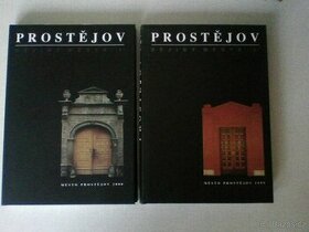 Knihy dva díly Prostějov, dějiny města I a II, nové