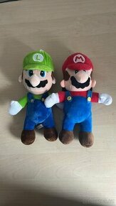 Super Mario a Luigi Plyšová Hračka
