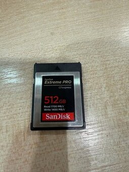 SanDisk Extreme Pro CF express 512GB