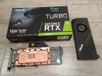 RTX 2080Ti s ekwb vodním blokem