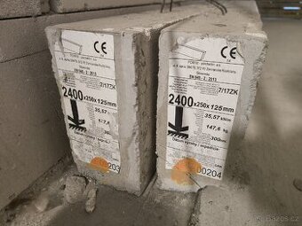 Nosný překlad porfix 2400250125mm