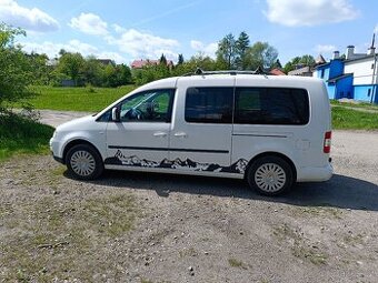VW Caddy maxi life 7-mistny 2009, 103kW