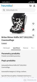 dětská autosedačka