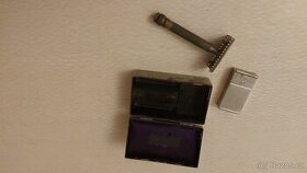 RETRO HOLICI STROJEK KING .C.  GILLETTE