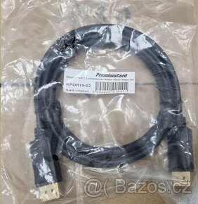 PremiumCord DisplayPort 1.3 přípojný kabel M/M