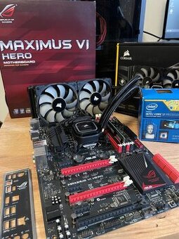 i7 4770K + Z87 MAXIMUS HERO + CORSAIR H100