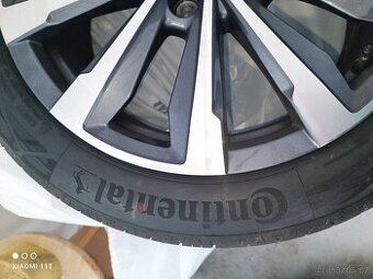 Prodám skoro nové pneumatiky Continental Eco 6 letní