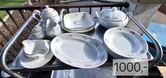 Porcelánová sada nádobí z roku 1955