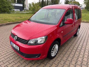 VW Caddy 1.6TDI - nové v ČR - provoz 9/2013
