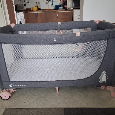 Cestovní postýlka Kinderkraft Joy pink, s doplňky