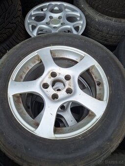Prodám alu kola 5x114,3 r16 Hyundai tuson