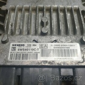 Sid804 5WS40110C 9648624280 řídící jednotka motoru