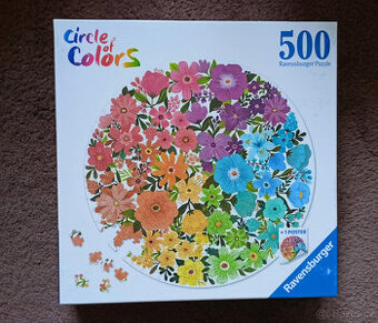 květiny 500 dílků puzzle
