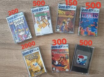 Prodám hry na Gameboy