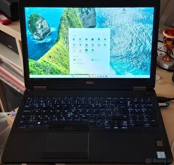 Dell e5570 v nejvyšší výbavě, co se vyráběl (včetně přísluše