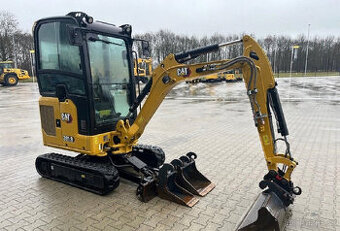 Caterpillar 301.8 bagr|minibagr•TOP•+3x lžíce;21HP