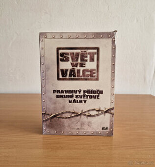 9x DVD, Svět ve válce - 3. dílný set o WWII