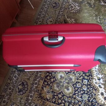 LUXUSNÍ KUFR SAMSONITE, ČERVENÝ, VEL. 70x47x27