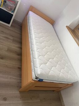 Jednolůžková postel+matrace
