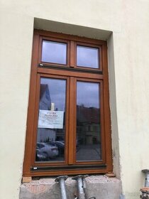 Dřevěné okno, 1040 x 1780 mm, dvojsklo