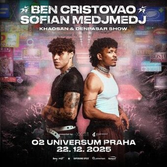 Lístky Ben Cristovao a Sofian Medjmedj 22.12.2025