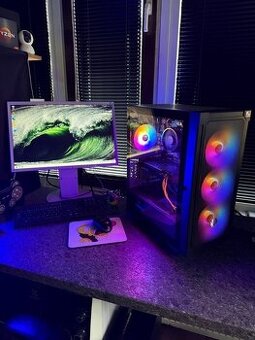 Herný počítač Ryzen 5 5500 / 16 GB / RX 580 8 GB / 250gb SSD