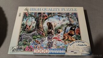 Ravensburger Puzzle 3000 ks - Dobrodružství v džungli