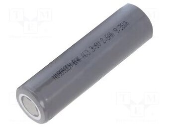 NOVÉ Baterie článek 18650 BAK N18650CH-26S 2600mAh - 13A