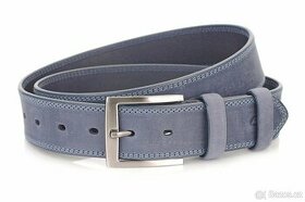 Pánský kožený opasek M4035 o šířce 4 cm