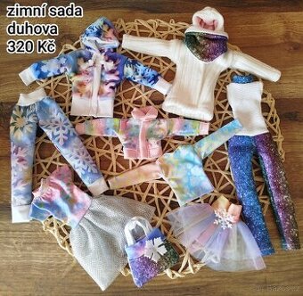 Barbie Sady oblečků zimní