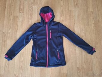 Dívčí softshellová bunda, vel. 146 / 152
