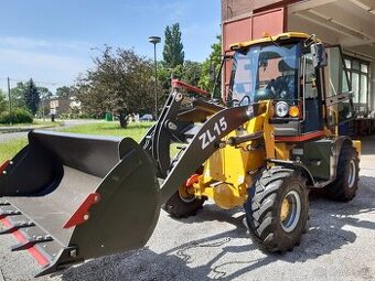 Čelní nakladač ZL16,ovládání joystik