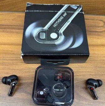 Nothing Ear (Black) – super stav, pouzdro lehce poškrábáné