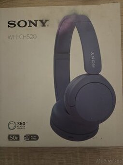 Sluchátka Sony WH-CH520 modré